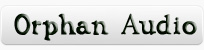 Orphan Audio Logo (Blk, embossed) Orphan Audio Classic Audio Equipment