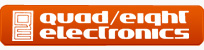 Quad-Eight Logo (Orange) Quad-Eight Electronics
