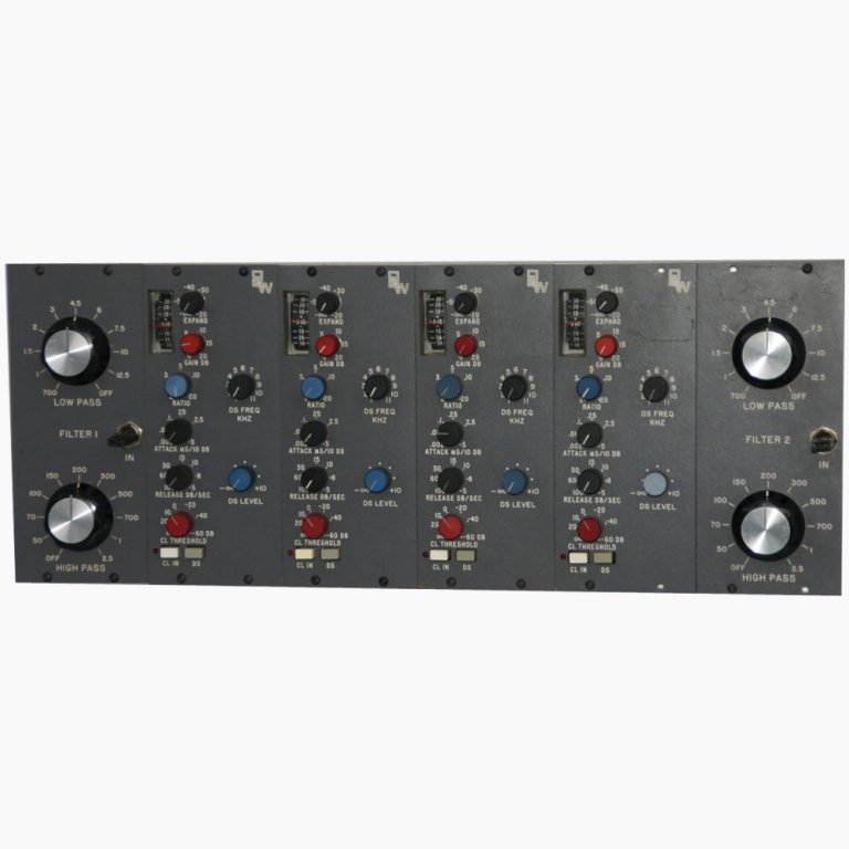 QEE | CL-22 Compressor VFX-200 Filter/EQ Custom Rack